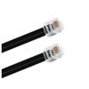 ABKMXZKD RJ11 RJ12 6P6C Reverse Rollover Male Modular Data Cable Compatible with IEQ30 Autoguiding ST-4 ST4 Auto Guide Camera(2m) view 1