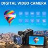DIYEAH HD Touchscreen Video Camera for Vlogging with Built-in Microphone Portable Lightweight Digital Camcorder for Outdoor Filming and Online Recording view 4