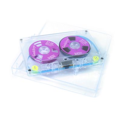 Yunyaobrand Metal Reel to Reel Cassettes Tape 3 Hole Shaped Empty Tape Cassettes Player Tape