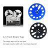 Yunyaobrand Aluminum 7Inch Reel to Reel Tape Empty Tape Reel with 11 Holes Enhances Analog Sound view 3
