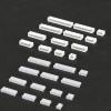 BHUPWZE 100Pcs JST XH2.54 2/3/4/5 Pin Terminals Plastic Shell Male Plug Female Socket Wire Connector 2P 3P 4P 5P-14P(100Pcs Male,4P) view 2
