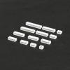 BHUPWZE 100Pcs JST XH2.54 2/3/4/5 Pin Terminals Plastic Shell Male Plug Female Socket Wire Connector 2P 3P 4P 5P-14P(100Pcs Male,4P) view 3