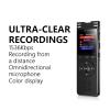 Yunyaobrand 32GB 64GB Voice Recorders with Playback, Large Screen Video Recorders Tape for Interviews and Meetings view 2