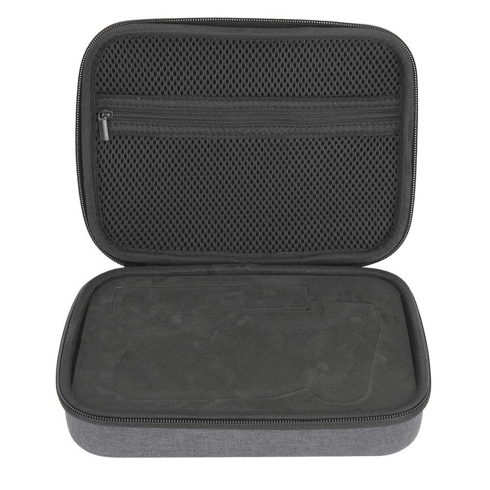 CCYLEZ Portable Storage Bag for OM4 Handheld PTZ, Durable Storage Bag for Photographers, Lightweight Case Black + Gray