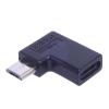Angled USB to TypeC Adapter 48Mbps Fast Data Transfer for Smartphones Car Navigations Angled USB Adapter view 1