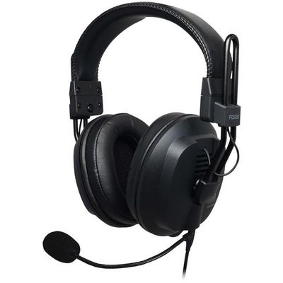 Fostex T50RPmk4g+ Wired Over-Ear Semi-Open Gaming Headset with Detachable Microphone  Black