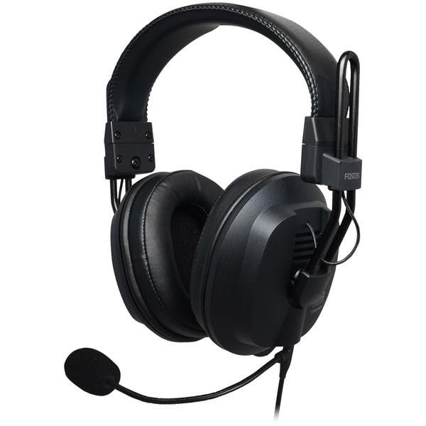 Fostex T50RPmk4g+ Wired Over-Ear Semi-Open Gaming Headset with Detachable Microphone  Black