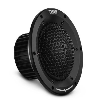 DS18 PRO-CUPOLA4 7 Soft Dome Midrange Speaker  500W Max, 4-Ohm, Neodymium Magnet, 4 Voice Coil, Aluminum Body, 96dB Sensitivity, High-Fidelity Car & Pro Audio  Single
