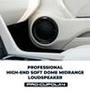 DS18 PRO-CUPOLA4 7 Soft Dome Midrange Speaker  500W Max, 4-Ohm, Neodymium Magnet, 4 Voice Coil, Aluminum Body, 96dB Sensitivity, High-Fidelity Car & Pro Audio  Single view 2