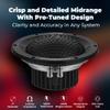 DS18 PRO-CUPOLA4 7 Soft Dome Midrange Speaker  500W Max, 4-Ohm, Neodymium Magnet, 4 Voice Coil, Aluminum Body, 96dB Sensitivity, High-Fidelity Car & Pro Audio  Single view 3