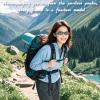 FOSA Camera Glasses, Smart Video Glasses with WiFi APP Control 1080P HD Recording 12MP Photos 128GB Memory Card, for Outdoor Sports Travel Vlogs Cycling view 3