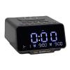 GOWENIC Radio Clock Speaker, Bluetooth Digital Alarm Clock with Wireless Charging, Double USB Ports, Stereo Sound, FM Radio, for Bedroom Office Home Use (US Plug) view 1