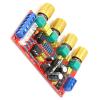 Audio Preamplifier Module HiFi Amplifier Board High Fidelity Tone Volume EQ Control NE5532 Chip for Home Theater Studio Sound System Red Color PCB Material 12V AC Power Supply view 2