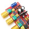 Audio Preamplifier Module HiFi Amplifier Board High Fidelity Tone Volume EQ Control NE5532 Chip for Home Theater Studio Sound System Red Color PCB Material 12V AC Power Supply view 3