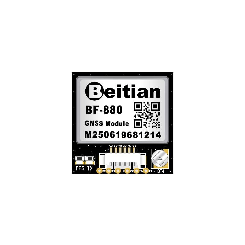 Beitian Compass QMC5883L AMP2.6/PIX4/PIXHAWK GNSS GPS GLONASS Dual Flight Control GPS Module 880 Series (BF-880)