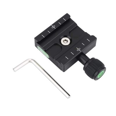 YuShaTra Metal Clamp Plate for RRS Tr Head LJ, Plate with Built in and, Fast Lo Base with Skid