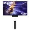 Samsung 48-Inch Class OLED S90F 4K Smart TV NQ4 AI Gen3 Processor, 4K AI Upscaling Pro, OLED HDR + Bundle with an AudioQuest G8 8-Outlet USB-A/USB-C AC Power Surge Protector (2025) view 1