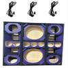 12" Brazilian Style Chuchera Speaker Box for Two 12" Speakers & Three 4" Tweeters Vented Enclosure for Car and Two 8'' LA Driver Box view 1