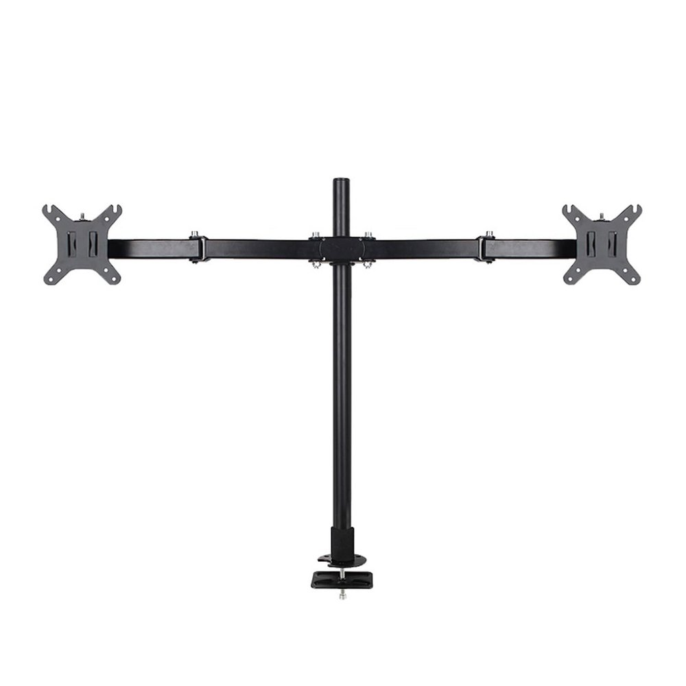 GVMUKNYE 32-inch monitor stand arm desktop computer one-machine dual-screen combination perforated left and right splicing heightening rotating base