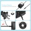 12V AC/AC Adapter Compatible with PetSafe Drinkwell 360 Water Fountain Compatible with Pump (PAC00-13206) view 3