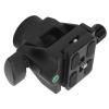 Monopod Tilt Head, Aluminum y Tr Head with Plate, Pan Tilt Head for DSLR Cs, 90 Tilt Movement for Birdwatching Photography, Includes 1/4 Inch S Mount view 4