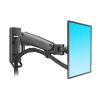 GVMUKNYE Monitor rack LCD computer monitor bracket wall-mounted rotating telescopic lift universal industrial(Black) view 2