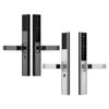 BUJXUKEQD 3585 Smart Lock Keyless Entry Fingerprint Door Lock Aluminum Alloy Door Lock for 40-120mm Thickness Office Bedroom Door(Black) view 1
