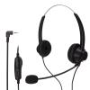 ChengyuWei H360D 2.5MV Binaural Phone Headset, Wired Business Headphone with Noise C Mic, 2.5mm Call Center Earphone for Customer Service, eting, Includes view 1