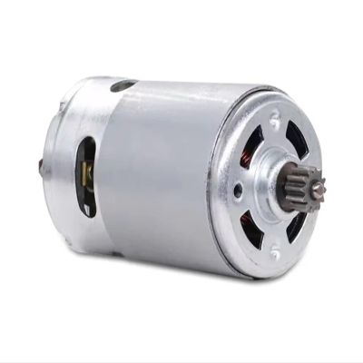 1pcs RS550 9/11/12/13/14 Teeth DC Motor 10.8V/12V/14.4V/16.8V/18V/21V/25V Screwdriver Drill Motor with High Tq Gear Box(21V_13TEETH)