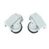 Vacuum Cleaner Travel WheelsCompatible For LenovoFor T1 PRO LR1 Replacement Parts For Left And Right Drive Wheels(White L R) view 1