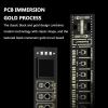 8 Port USB Docking Station, 8 Ports USB Switcher, 1.54-inch IPS Color Screen, 10 Levels Brightness Adjustment, Voice Control Function, for Phones, Tablets, and Gadgets view 3
