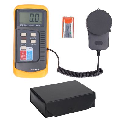 Digital Illuminance Meter, Di Meter, 0.1 200000LX Illuminometer with STO Auto Data Hold for ry, Photography, S ing