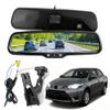 9.66 inch Rear View Mirror Monitor Fit for Toyota Crown 3.0 4.3 Royal Saloon VIP 2011-2012 Auto-Dimming Rearview Monitor,AHD Camera System Rear View Mirror view 1