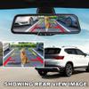 9.66 inch Rear View Mirror Monitor Fit for Toyota Crown 3.0 4.3 Royal Saloon VIP 2011-2012 Auto-Dimming Rearview Monitor,AHD Camera System Rear View Mirror view 3