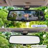 9.66 inch Rear View Mirror Monitor Fit for Toyota Crown 3.0 4.3 Royal Saloon VIP 2011-2012 Auto-Dimming Rearview Monitor,AHD Camera System Rear View Mirror view 4