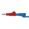 10PCS 4MM Banana Retractable Stackable Solder in line Assembly Test Leads connectors J.10043(5 red 5 Black) view 3