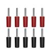 10PCS 2MM Banana Copper Nickel Plated Electrical Connector Test Accessories 10001(5 red 5 Black) view 3