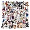 100Pcs Cartoon Bungo Stray Dogs Stickers for Water Bottles Cup Laptop Guitar Car Motorcycle Bike Skateboard Luggage Box Vinyl Waterproof Graffiti Patches JHSL view 1