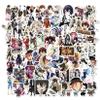 100Pcs Cartoon Bungo Stray Dogs Stickers for Water Bottles Cup Laptop Guitar Car Motorcycle Bike Skateboard Luggage Box Vinyl Waterproof Graffiti Patches JHSL view 2