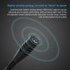 Jectse Desktop Gooseneck Wired Microphone System, Corded Voice Condenser Mic, Professional for Conference, Efficient Capacitive Pickup, Malleable Metal Gooseneck view 2