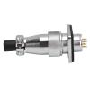 plplaaoo WS16 Aviation Plug Socket Aviation Cable Connector Superior Performance Zinc Alloy Material 500V Rating for Electric Power Communications Marine Aerospace Applications view 3
