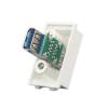 FJXLTVON U3.0 Socket Pass-Through U 3.0 Female to Female U Connector Socket view 2
