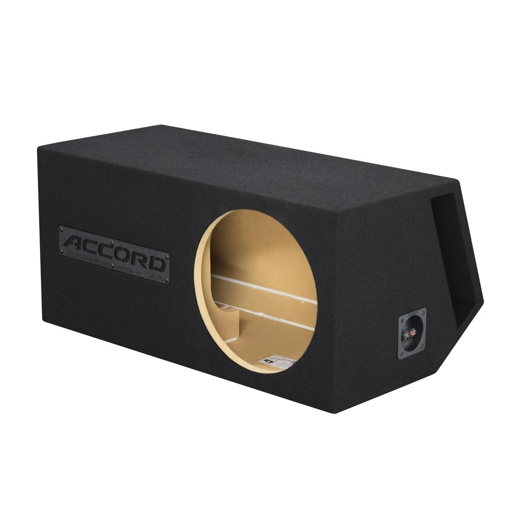 12" Single ported sub Box, fits 02-25 Accord Speaker Box Ground Shaker Car Audio Subwoofer Enclosure
