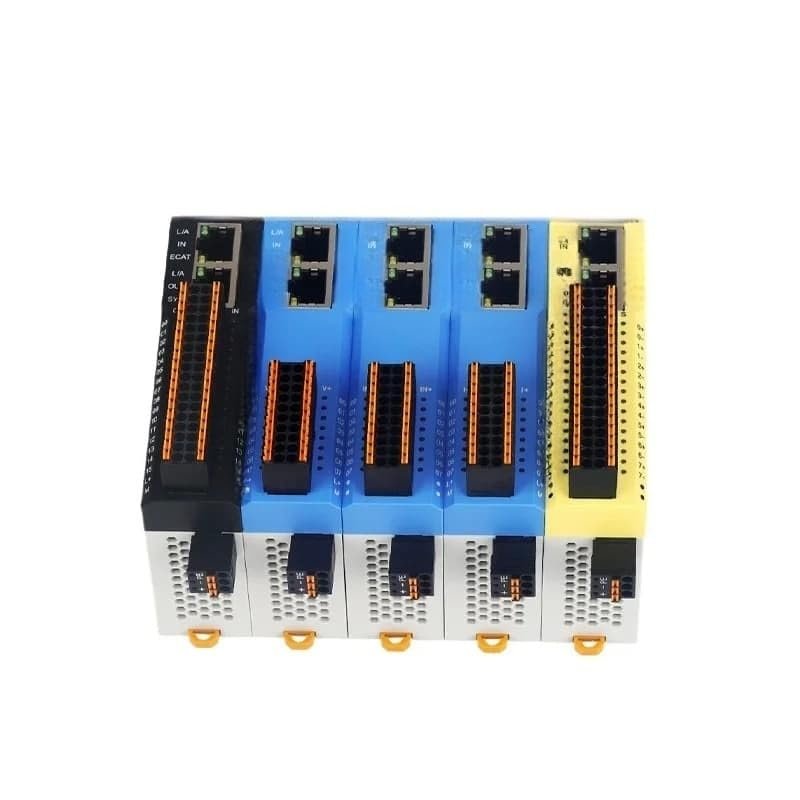 EtherCAT Integrated Remote I/O Module: Digital and Analog Temperature Input/Output Data EC3A Series (EC3A-AE0830(8AI-CV))