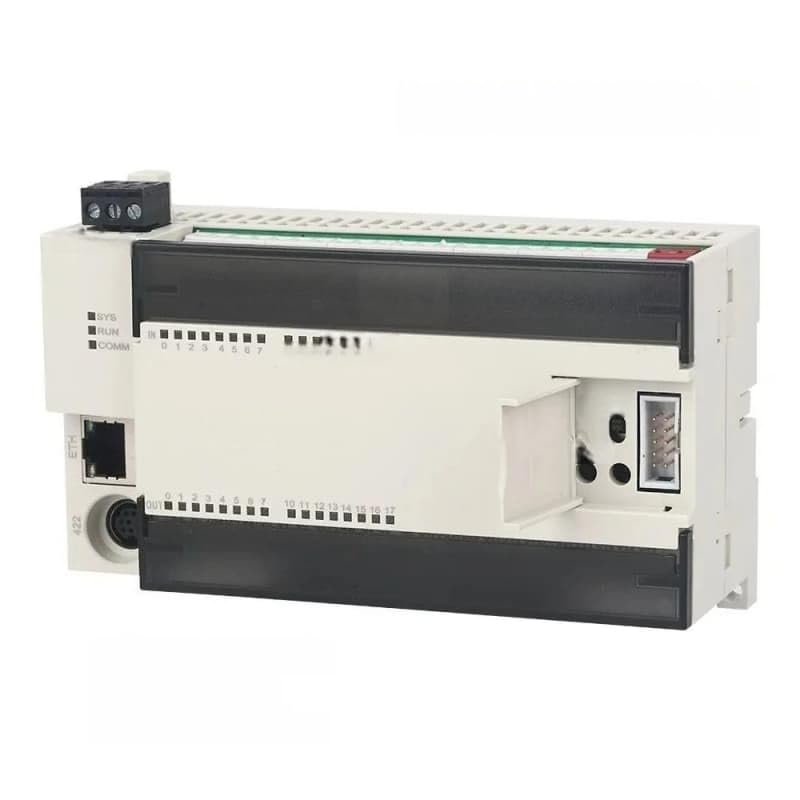 The AMX-FX3U-M32MR-E is a Replacement for PLCs with 16DI/16DO, 2AI/2AO, MODBUS Analog Transistor relays, and The EM3 Module.