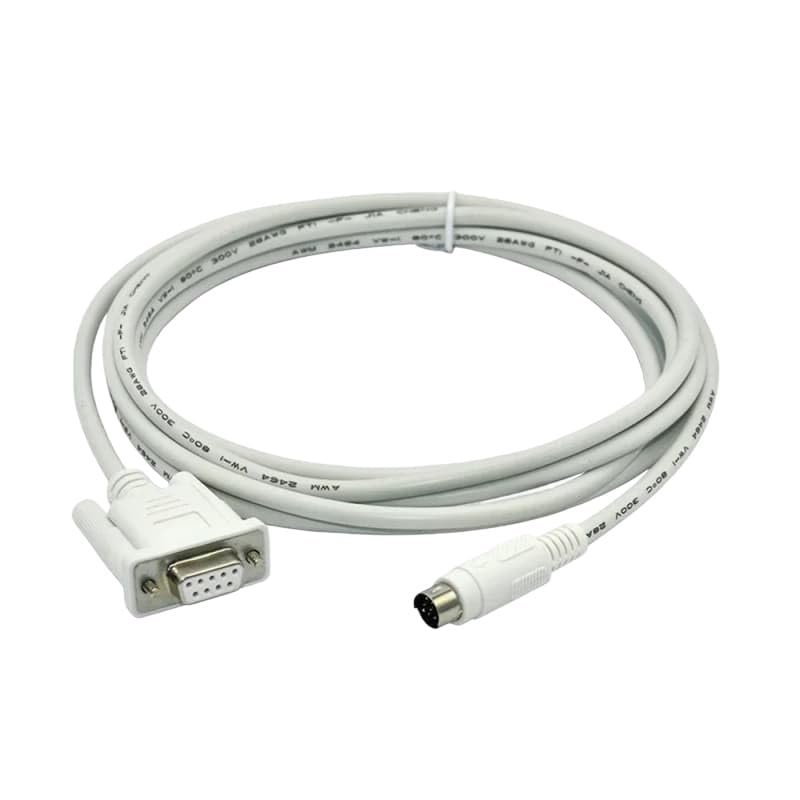 GT01-C30R2-6P is a Programming Cable (QC30R2) for Connecting Q Series PLCs to GT11/GT15 Series touchscreens.