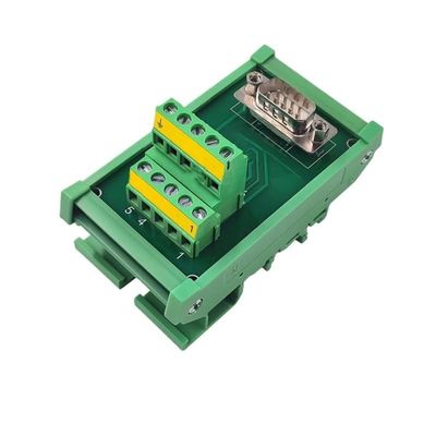 DB9 Solderless Terminal Block Relay Terminal Block ADAM3909 Single Male COM Port Adapter Board Type B