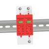 2P DC SPD Surge Protective Device 500V 800V 1000V 20KA 40KA Voltage Protector Solar PV Photovoltaic Lightning Arrester(DC 1000V) view 2