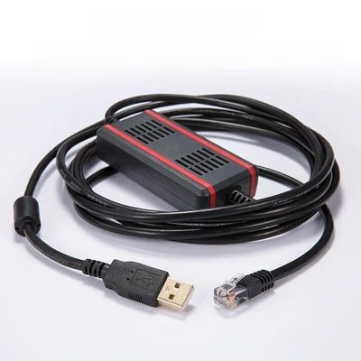D2-DSCBL-USB is a Direct Logic Click Programming Cable for PLCs, Supporting USB-RJ12 FTDI Chips (FTDI-Isolated Type).