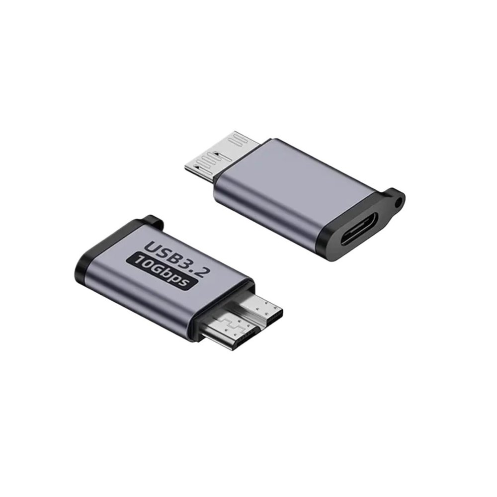 ABKMXZKD M;ic/ro B USB C 3.0 Male to Type C Female Adapter TPE-c USB3.0 m;ic/ro B Connector for External Hard Drive HDD Cable Adapter